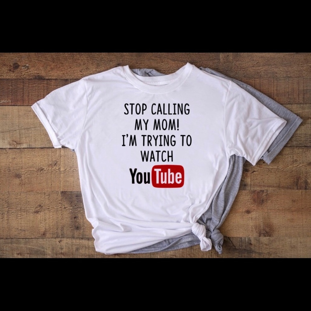 Kids youtube shirt